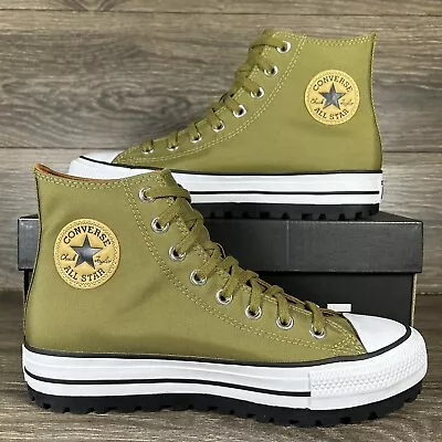 Converse Men's Chuck Taylor All Star City Trek Hi Green Winter Boots Shoes New • $79.95