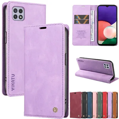 For Samsung A3 A5 A6 A7 A8 A9 J3 J6 J7 J330 J530 Case Leather Wallet Flip Cover • $13.59