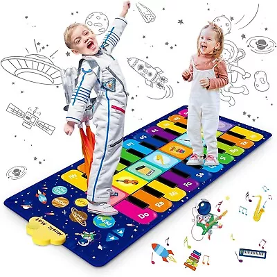 Piano Mat Keyboard Play Mat Music Dance Mat With 20 Keys Piano Mat 8 Instrument • £12.89