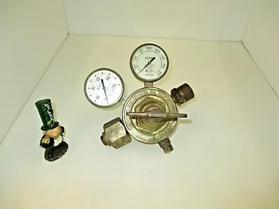 Victor Equipment Company Vts 701-m2 Compressed Gas Regulator W/ Gauges #2 • $112.47