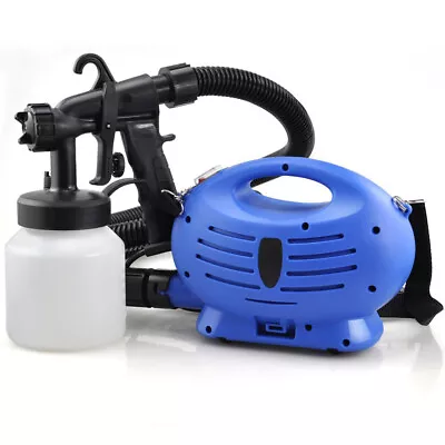 NEW! 650W 800ml Electric Paint Sprayer Zoom Spray Gun Decorating Fence DIY Tool • £25.99