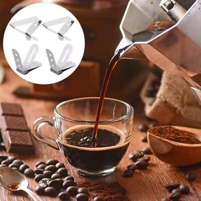  4 Pcs Thermometer Fixing Clip Universal Metal Grate Coffee Mugs Probe Espresso • $7.69