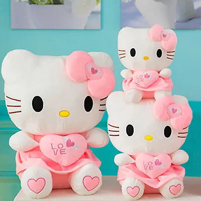 2023 Hello Kitty Plush Doll Soft Toy Stuffed TOY-25~40CM Charming Cat Dolls • $12.69