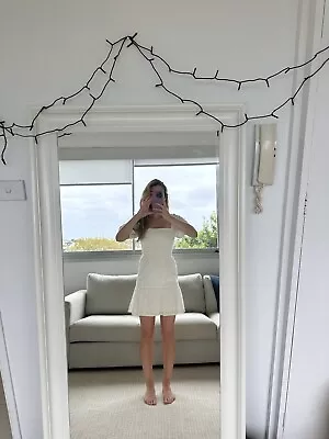 Kookai White Dress Size 36 • $50