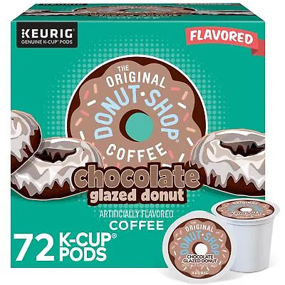 The Original Donut Shop Coffee Chocolate Glazed Donut K-Cup Pods 72 Count • $39.99