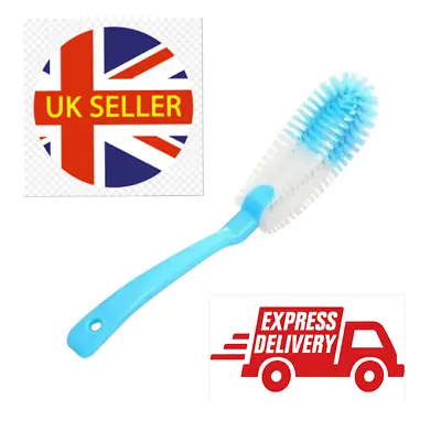 £4.25 • Buy Long Handle Bottle Cup Cleaning Brush Brew Scrubbing Kitchen Cleaner Washer Tool
