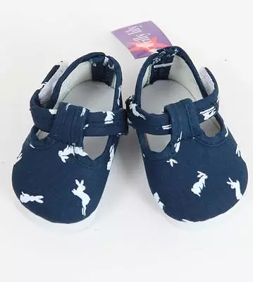 Navy Bunny Shoes For Boy Dolls All Sizes Available. Baby George L/Born + More • £6