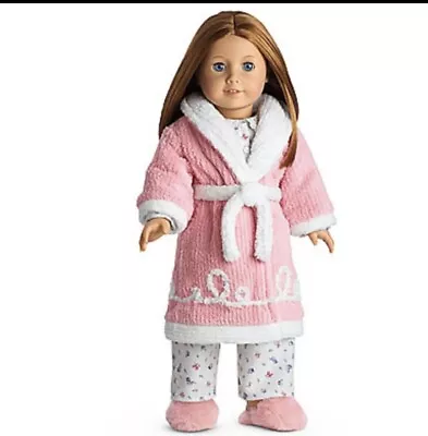 American Girl Emily's Robe And Slippers NIB NRFB Doll Not Included • $49.99