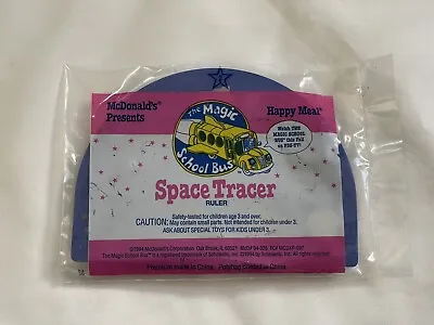 1994 McDonald's The Magic School Bus Space Tracer Ruler Happy Meal Toy NEW • $7.95