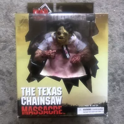 MEZCO Toys The Texas Chainsaw Massacre Leatherface THE CINEMA OF FEARS 2008 NEW • $69.99