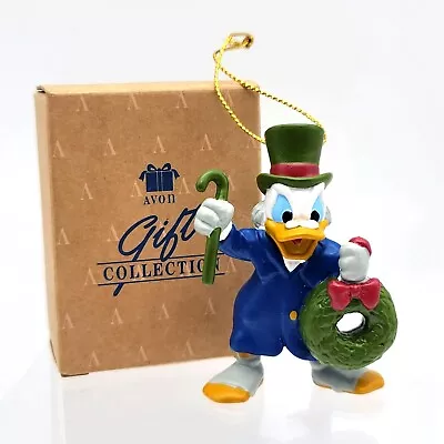 Avon Disney's Scrooge McDuck As Ebenezer Scrooge 1992 Mickey's Christmas Carol O • $13.99
