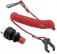 Universal Ignition Kill Switch Lanyard Watercraft Marine Seachoice 11681 Boat • $17.41