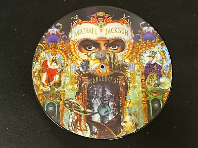 Michael Jackson Dangerous Picture Disc Vinyl Promo Epic  • $49.99