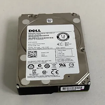 Dell / SEAGATE 2.5  1.2TB 10K 6Gb/s SAS ENTERPRISE HARD DRIVE MODEL:ST1200MM0007 • $39.90