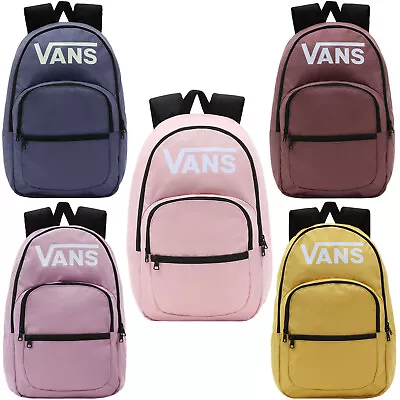 Vans Range 2 School Travel Collage Adjustable Strap Rucksack Backpack Bag • £32