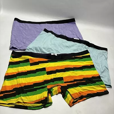 3 × MeUndies Boyshorts Womens Large Brand New Micromodal • $19.99