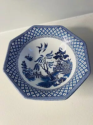 Royal Staffordshire Willow Ironstone By J & G Meakin Eng.  Dessert/Cereal Bowl • £4