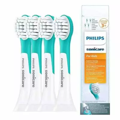 Electric Toothbrush Heads For Kids Pack Of 4 For Philips Sonicare HX6034 3+ • $21.88