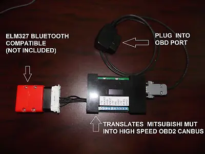 1994 1995 Mitsubishi 3000GT / GTO Dodge Stealth  MUT To OBD2 • $87.43