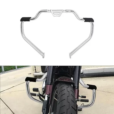 Mustache Highway Engine Guard Crash Bar 1 1/4  Fit For Harley Softail 2018-2023 • $129.99