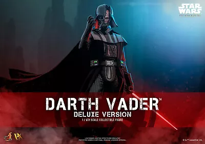 Hot Toys Star Wars Obi Wan Kenobi DX28 Darth Vader Deluxe 1/6 Scale Figure NIB • $399.99