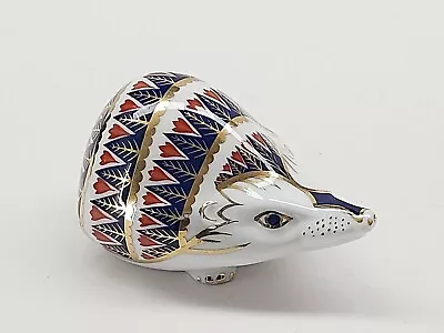 £44.95 • Buy Royal Crown Derby Hedgehog Paperweight With Gold Stopper.