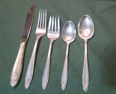 $895 • Buy *Near Mint* 41 Pcs International Sterling Silver- Prelude 8 Place Setting 