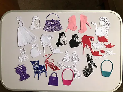 Ladies Headscatsshoes.handbag Etc Die Cuts • £1