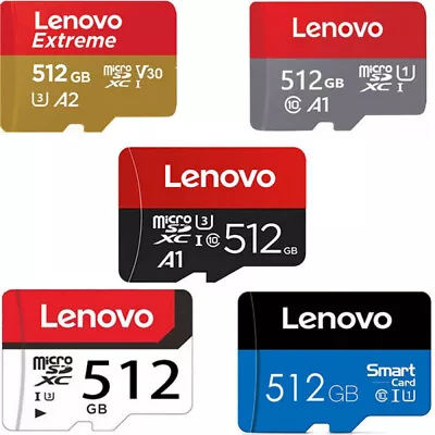 £5.99 • Buy Lenovo Micro SD 32GB 64GB 128GB 256GB 512GB 1TB Class 10 SDHC SDXC Memory Card