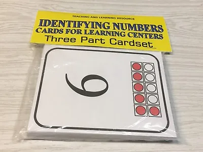 Identifying Numbers - Cards For Learning Center - Three Part Cards - Montessori • $8.83