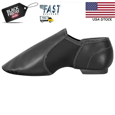 Professional Split Sole Jazz Shoes With Elastic Dance Shoes For Women And Men • $15.99