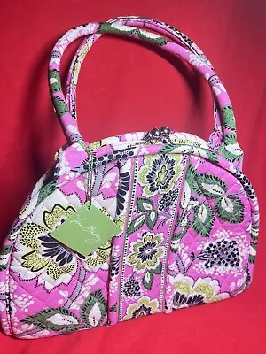 Vera Bradley NEW Priscilla Pink Eloise Bag 9.5H X 13W X 4D Snap Close NWT • $62