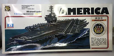 Aircraft Carrier 1/800 Scale CV-66 America Unbuilt Complete • $35