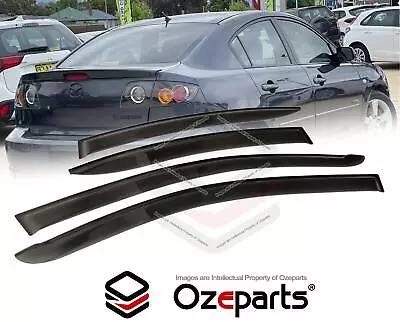 Weathershield Weather Shields Window Visor For Mazda 3 BK Series Sedan 2003~2009 • $55