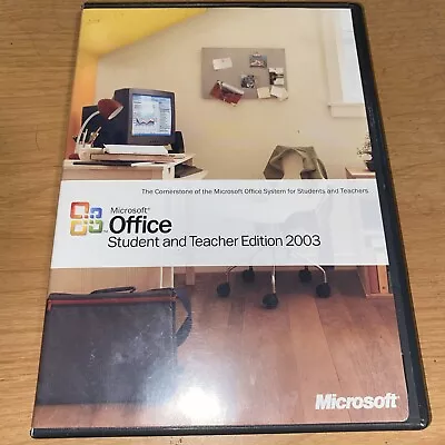 Microsoft Office Student And Teacher Edition 2003 • $10
