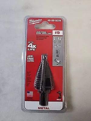 Milwaukee 48-89-9209 No 9 Electric Step Drill Bit • $17.99