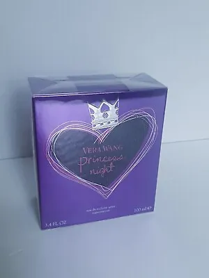 VERA WANG PRINCESS NIGHT 3.4 Oz/ 100 Ml Eau De Toilette Spray Women NIB Sealed • $84