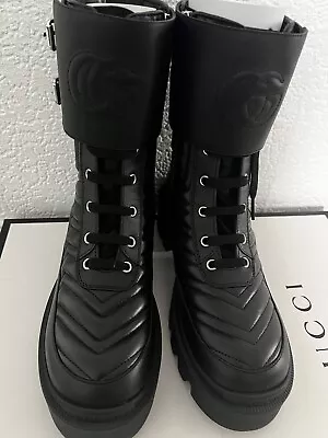 £430 • Buy Gucci Woman Black Shoes Boots Size Eu37(uk 4)