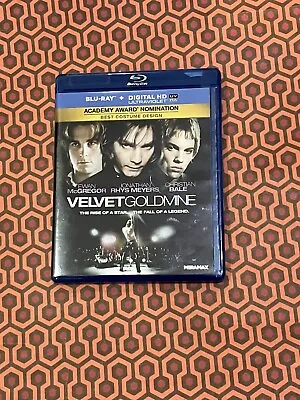 Velvet Goldmine Blu-Ray US Region A RARE (inc Ultraviolet Code) • £37.50