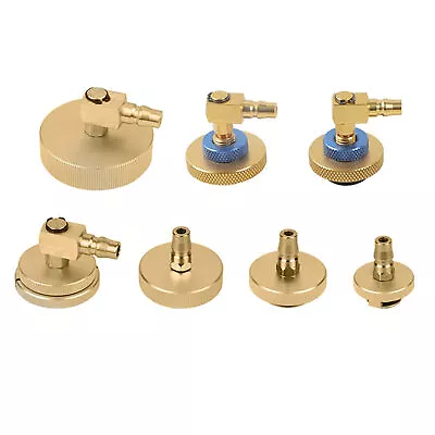 7pcs Master Cylinder Adapter Set Brake Fluid Bleeder Oil Change Bleeding Tool • $54.99