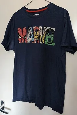 Men's T-Shirts Marvel Blue Size L  • £0.99