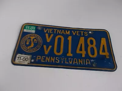 License Plate Vietnam War Veteran - Pennsylvania - • $39.99