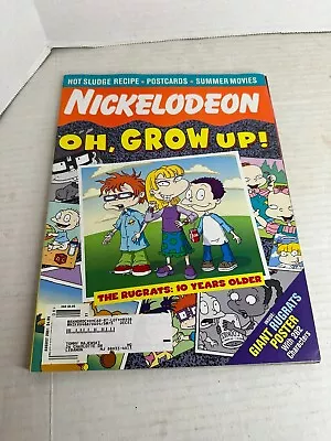 Nickelodeon Magazine August 2001 Oh Grow Up! Rugrats Used • $29.99