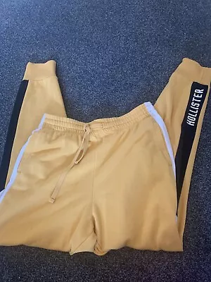 Hollister Yellow Tracksuit Bottoms Fits Up To Size 12 Depending On Desired Fit • £15