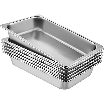 £11.50 • Buy Gastronorm 1/1 Stainless Steel Containers Bain Marie Food Pan 