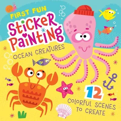 Ocean Creatures : 12 Colorful Scenes To Create Paperback By Miller Edward ... • £10.46