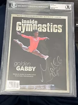 Inside Gymnastics Signed Magazine Gabby Douglas USA Gold Beckett BAS Auto • $199.99