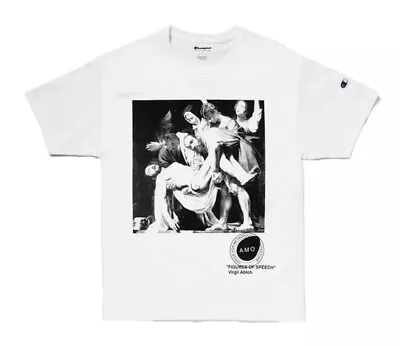 Virgil Abloh X MCA Figures Of Speech Pyrex Caravaggio Tee White Size M Used • $149.99