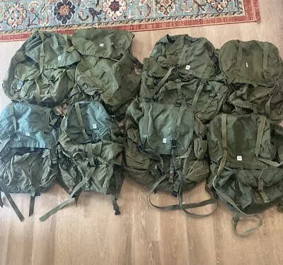 USGI LC-1 ALICE Combat Nylon Field Pack U.S. Military Backpack No Frame/strap • $35