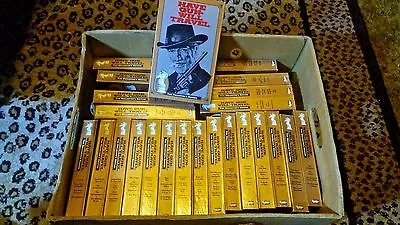 HAVE GUN WILL TRAVEL**RICHARD BOONE** VHS TAPES Lot Of 24 (96 EPISODES) 1950's  • $50